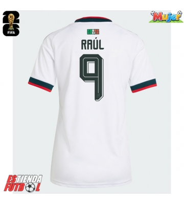 México Raul Jimenez #9 Segunda Equipación Mujer Mundial 2026 Manga Corta